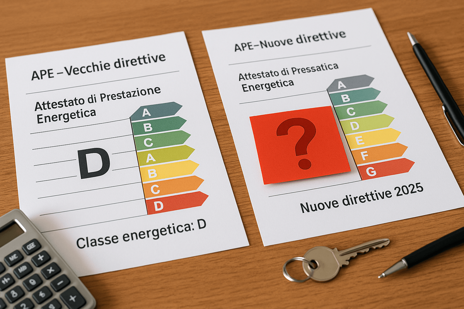 nuova classificazione energetica