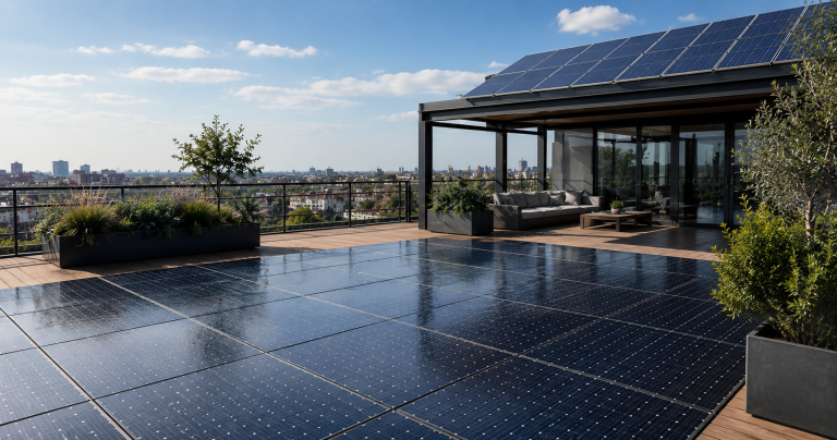 Terrazza fotovoltaica